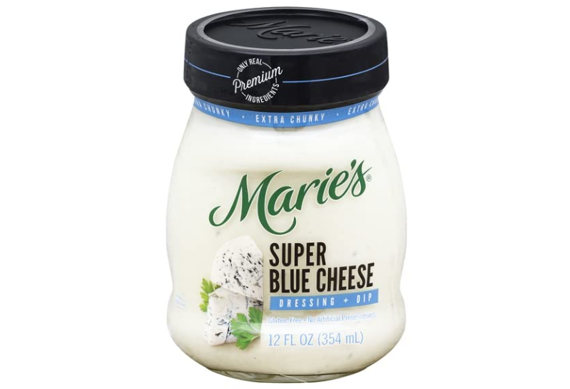 Maries Dressing + Dip Super Blue Cheese Extra Chunky, 12 Ounce

