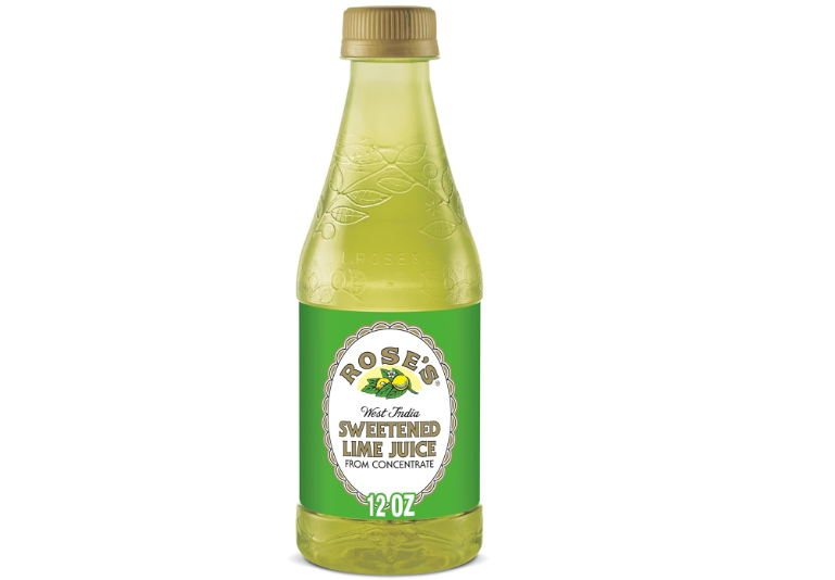 Rose's, Sweetened Lime Juice, 12 Fl Oz Bottle 