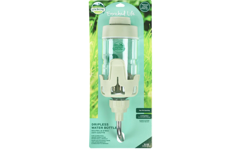 Oxbow Enriched Life Dripless Water Bottle, Guinea Pig Water Bottle, Rabbit Water Bottle, Essential Small Pet Accessory for Guinea Pig Cages & Rabbit...
