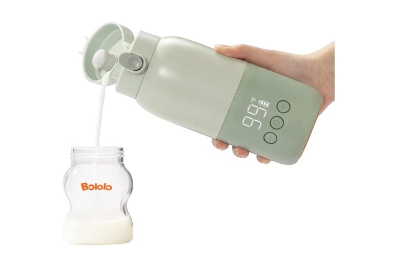 BOLOLO Portable Bottle Warmer for Travel, Super Fast Charging, Instant Breastmilk, Formula, Water, Milk Warmer with 10 Ounces Big Capacity, Baby Flask for...
