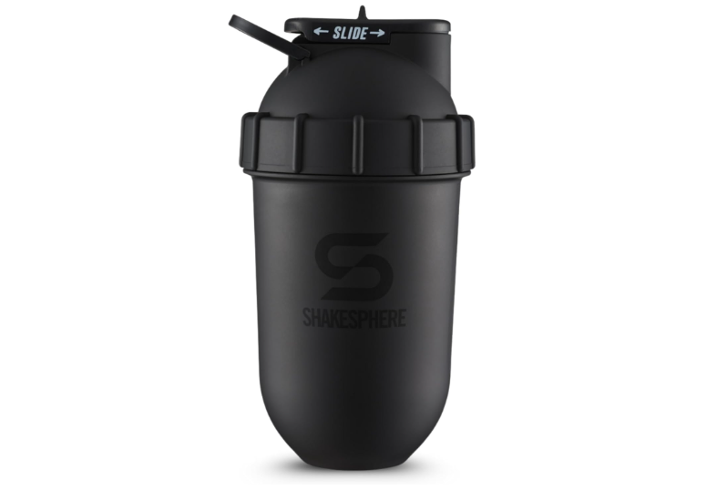 SHAKESPHERE Shaker Bottle - 24oz Leak Proof Protein Shaker Bottle for Pre Workout, Smoothie, and Powder Drink Mixes, No-Blade Mixer for Gym, BPA-Free, Easy...