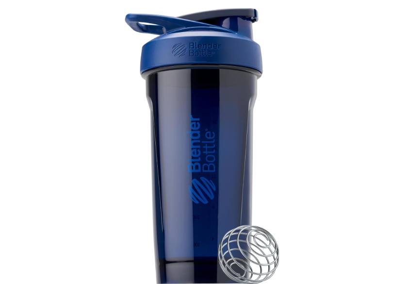 BlenderBottle 28-Ounce Strada Shaker Cup Bundle - Blue and Purple