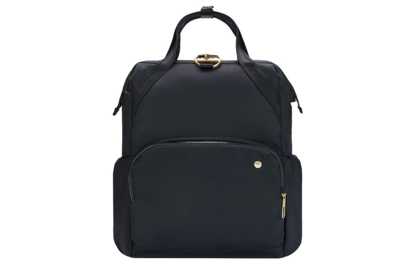 PacSafe Women's Citysafe CX 17L Anti Theft Backpack-Fits 16 inch Laptop, Black, One Size
