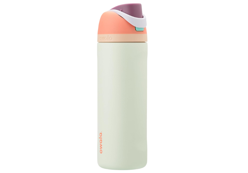 Owala FreeSip Insulated Stainless Steel Water Bottle with Straw for Sports, Travel, and School BPA-Free Sports Water Bottle, 24 oz, Surfs Edge