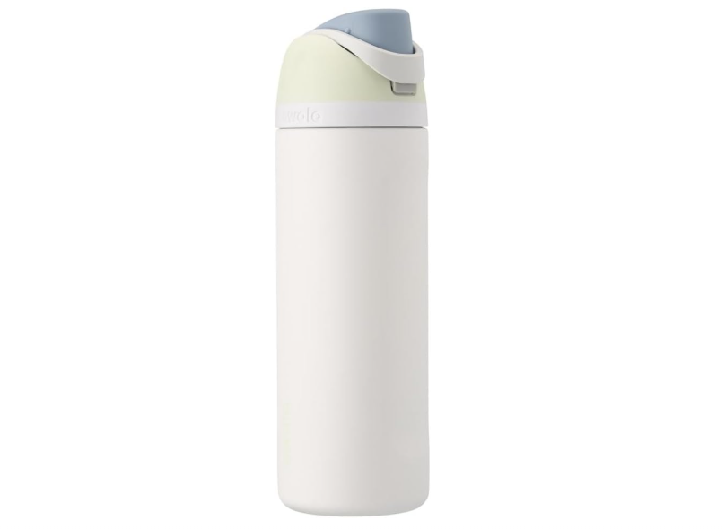Owala FreeSip Insulated Stainless Steel Water Bottle with Straw for Sports and Travel, BPA-Free, 24oz, Iced Breeze