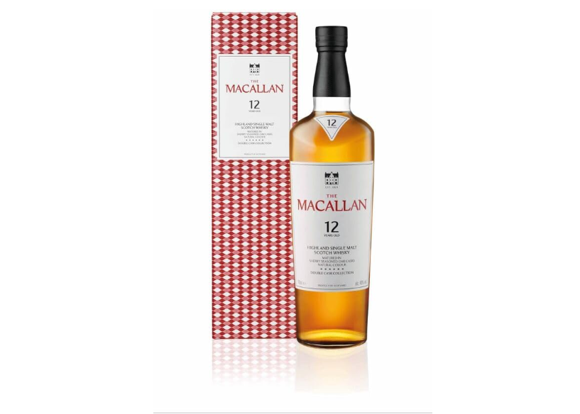 The Macallan 12 Years Old Double Cask | Scotch | Highland | Single Malt Whisky | Toffee, Orange Peel and Spice | European and American Oak Sherry Seasoned...