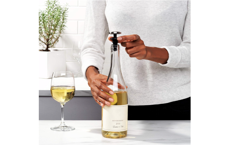 OXO SteeL Leakproof Expanding Wine Stopper (2 Pack) 