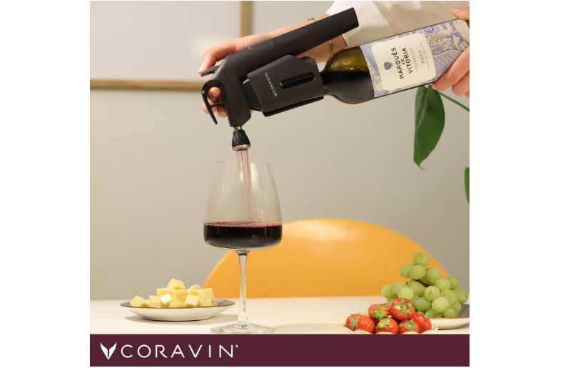 Coravin Timeless Three Plus Wine Preservation System- Black 