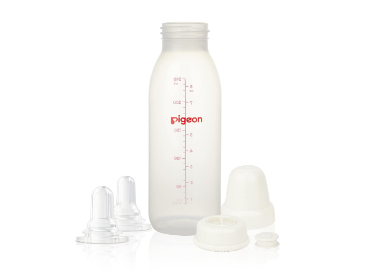 Pigeon Baby Cleft Palate Bottle with 2 Nipples, 8.11 Oz, Please Use It Under the Guidance of a Pediatrician