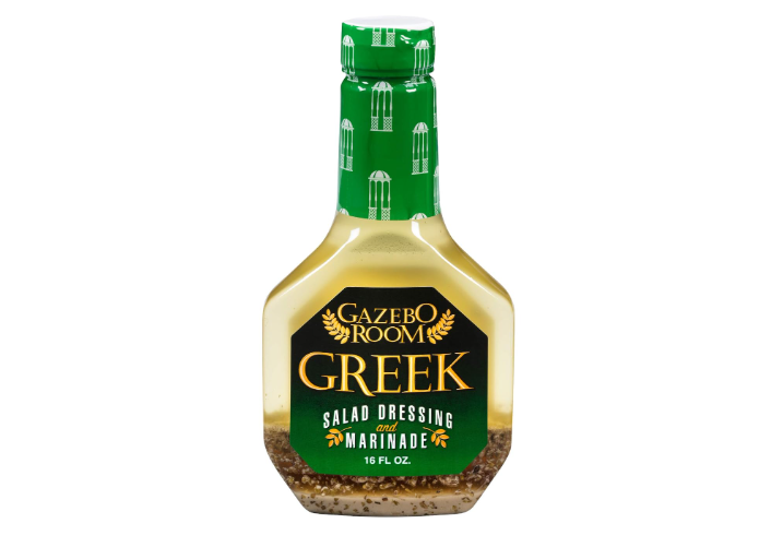 Gazebo Room Greek Salad Dressing and Marinade 16 oz (6 Pack)