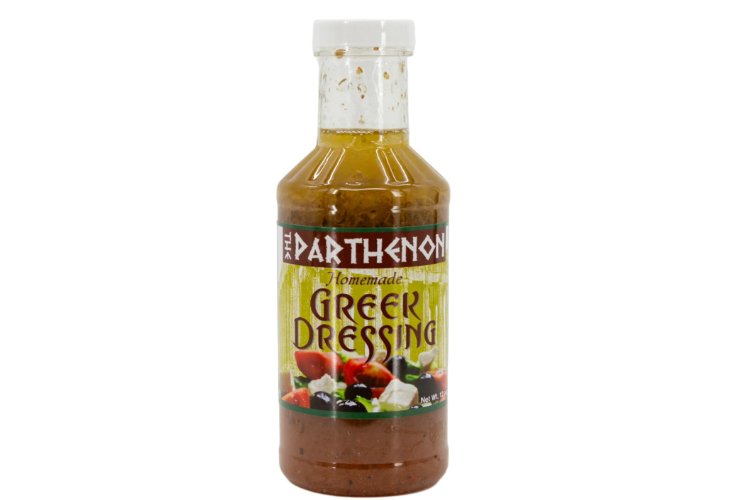 Homemade Greek Dressing | Pack of 2 | 12 oz | The Parthenon Catering