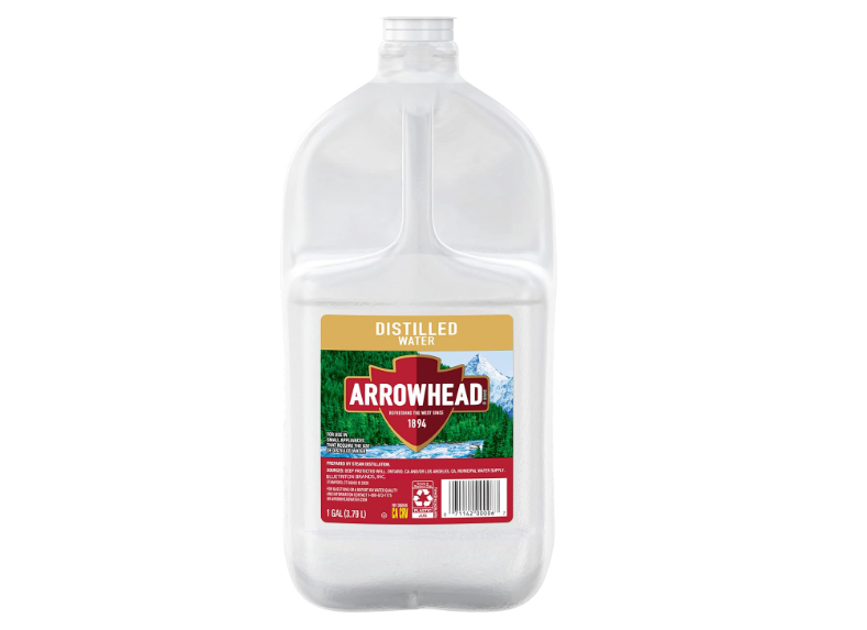 Arrowhead Brand Distilled Water, 1 Gallon Plastic Jug